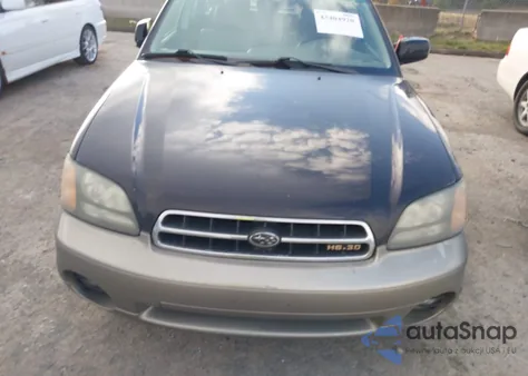 2001 Subaru Outback H6-3.0 z USA, uszkodzony, nr VIN 4S3BH806X17625566
